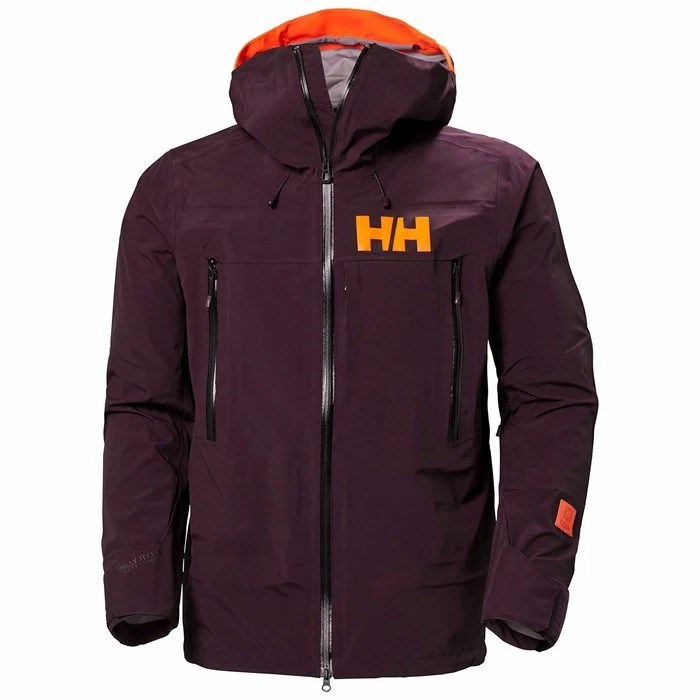 Men\'s Helly Hansen Sogn 2.0 Shell Jackets Blue | 678-YOLGUN