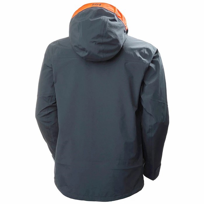 Men's Helly Hansen Sogn 2.0 Shell Jackets Grey | 716-BJDFNM