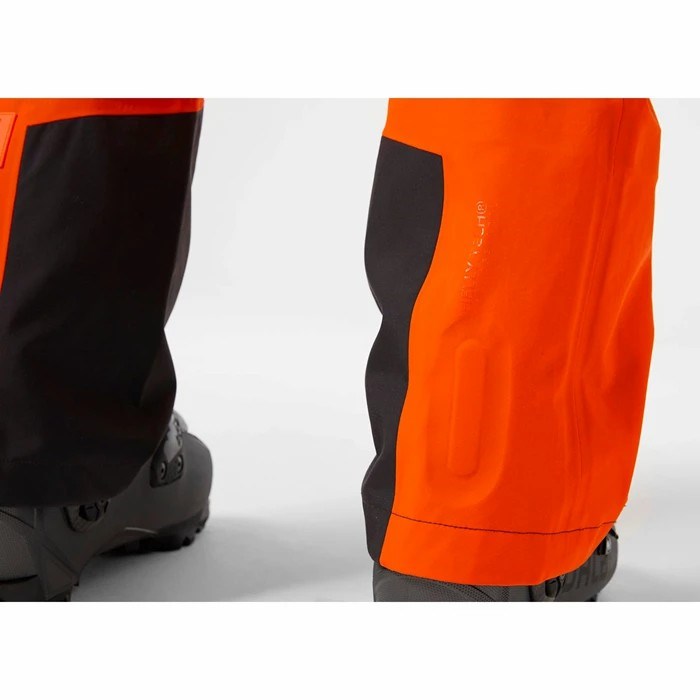 Men's Helly Hansen Sogn Bib Shell Pants Orange | 581-NHQPRU