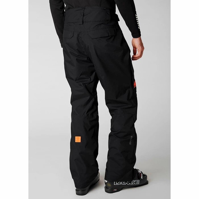 Men's Helly Hansen Sogn Cargo Snow Pants Black | 059-TASHYI