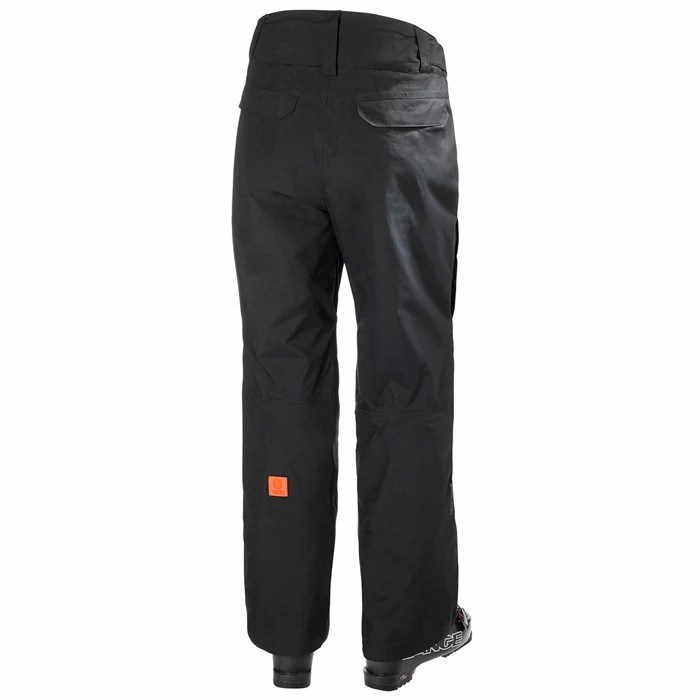 Men's Helly Hansen Sogn Cargo Snow Pants Black | 059-TASHYI