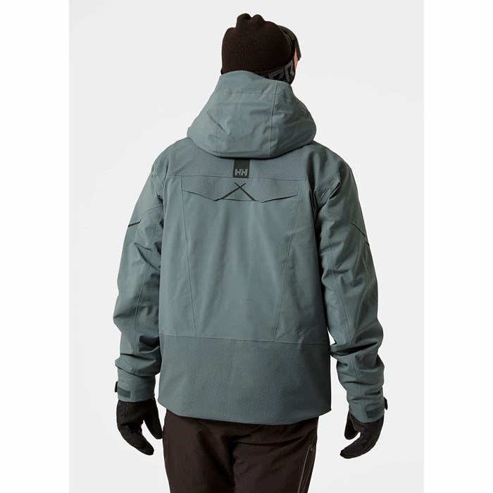 Men's Helly Hansen Steilhang Ski Jackets Grey | 365-TUAHZS