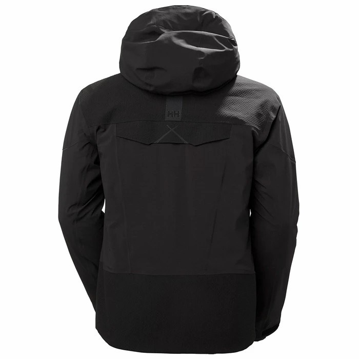 Men's Helly Hansen Steilhang Ski Jackets Black | 796-FHBXSN