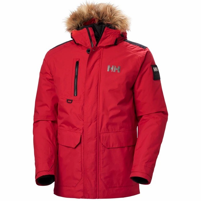 Men's Helly Hansen Svalbard Casual Jackets Red | 918-VJMQLK