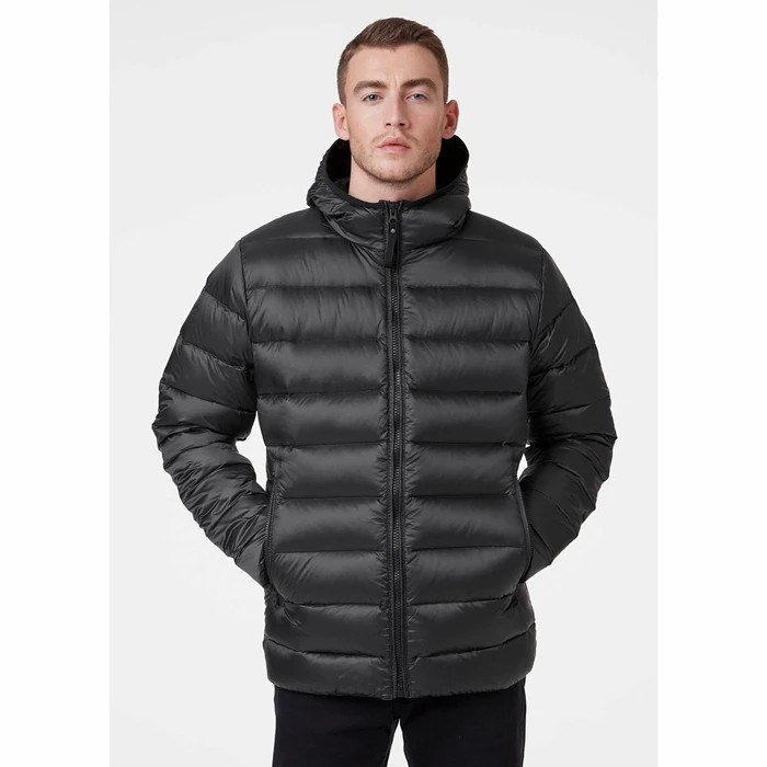 Men's Helly Hansen Svalbard Coats Black | 749-IBXLFE