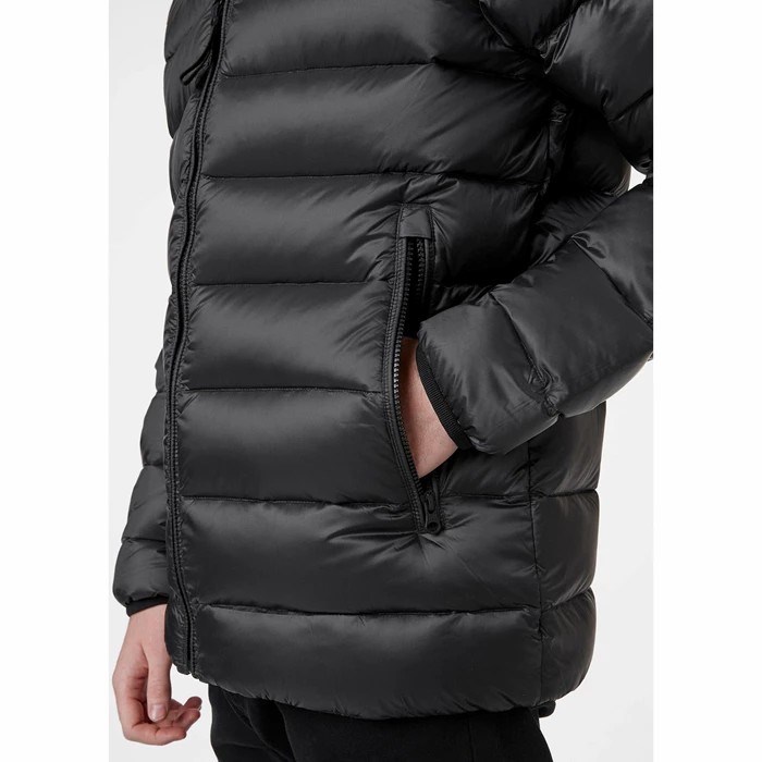 Men's Helly Hansen Svalbard Coats Black | 749-IBXLFE