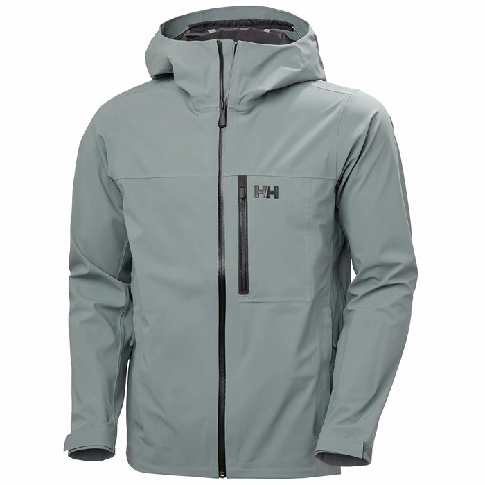 Men\'s Helly Hansen Swift 3l Ski Jackets Grey | 179-VRHUJK