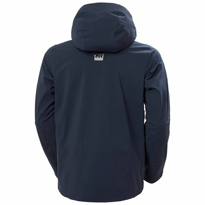 Men's Helly Hansen Swift 3l Ski Jackets Navy | 690-UPABKD