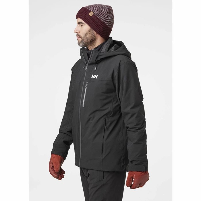 Men's Helly Hansen Swift 4.0 Ski Jackets Black | 328-CBMIJQ