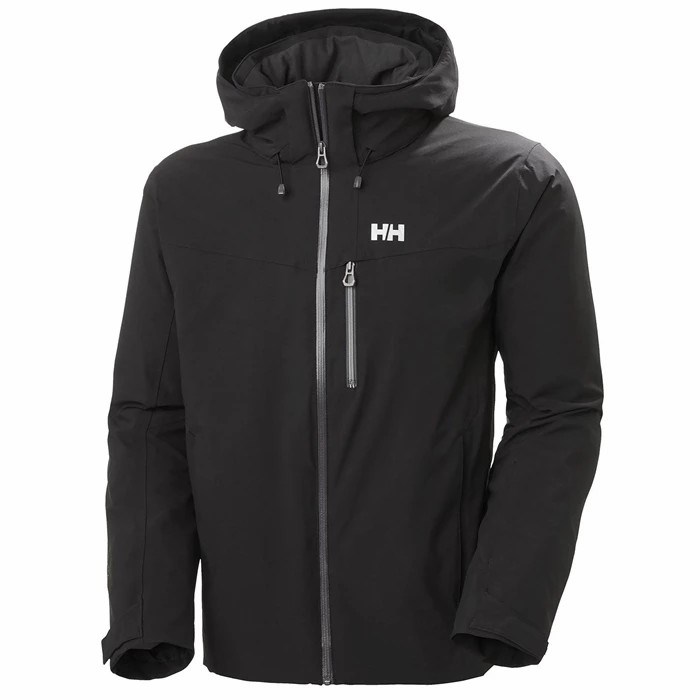 Men\'s Helly Hansen Swift 4.0 Ski Jackets Black | 328-CBMIJQ