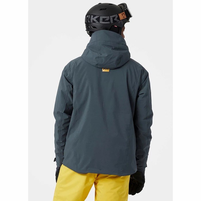 Men's Helly Hansen Swift 4.0 Ski Jackets Grey | 725-LVGYWH