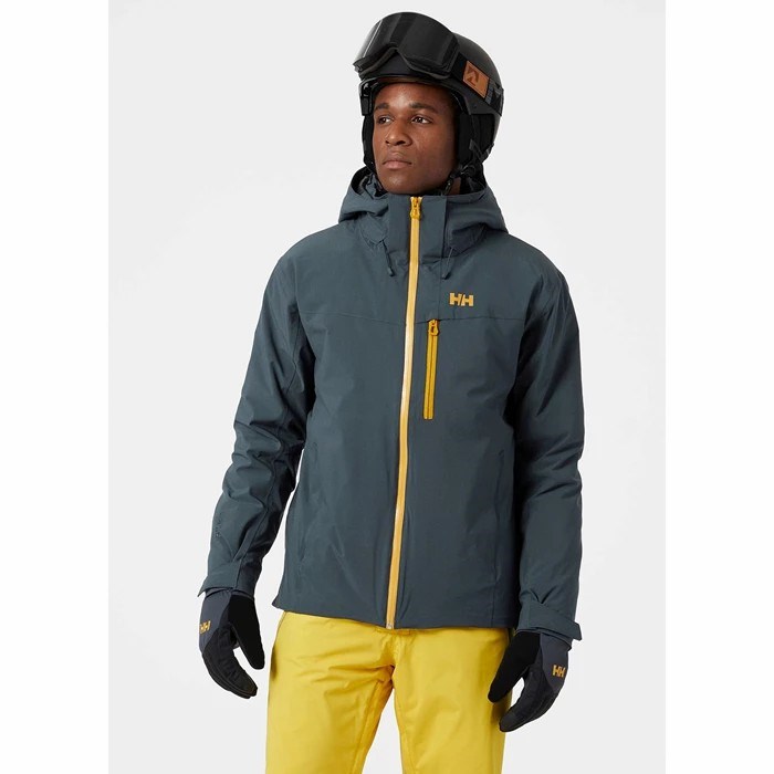 Men's Helly Hansen Swift 4.0 Ski Jackets Grey | 725-LVGYWH