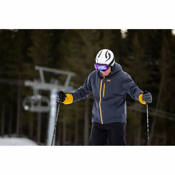 Men's Helly Hansen Swift 4.0 Ski Jackets Grey | 725-LVGYWH