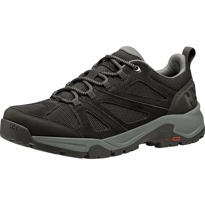 Men's Helly Hansen Switchback Trail Airflow Hiking Boots Black | 794-AYJTWQ