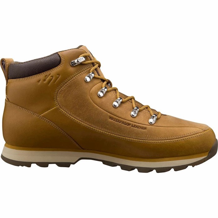 Men's Helly Hansen The Forester Work Boots Beige Brown | 071-PVCNRO