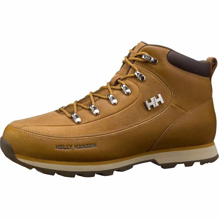 Men\'s Helly Hansen The Forester Work Boots Beige Brown | 071-PVCNRO