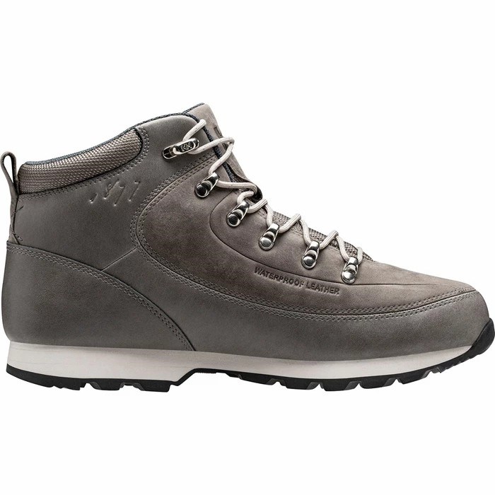 Men's Helly Hansen The Forester Work Boots Grey | 246-IMRLVD