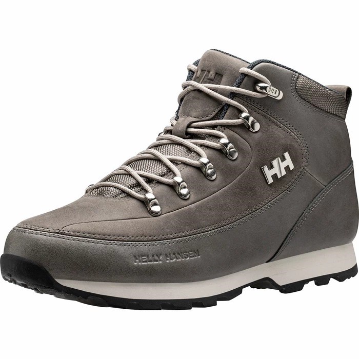 Men's Helly Hansen The Forester Work Boots Grey | 246-IMRLVD