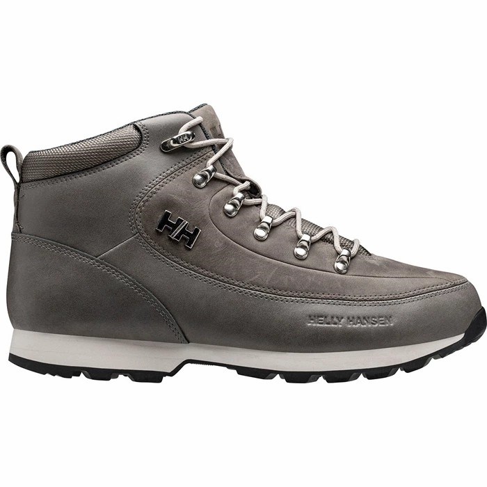 Men's Helly Hansen The Forester Work Boots Grey | 246-IMRLVD