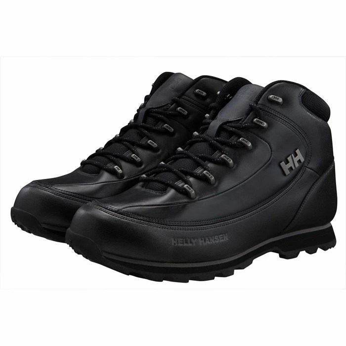 Men's Helly Hansen The Forester Work Boots Black | 518-AEJGOL