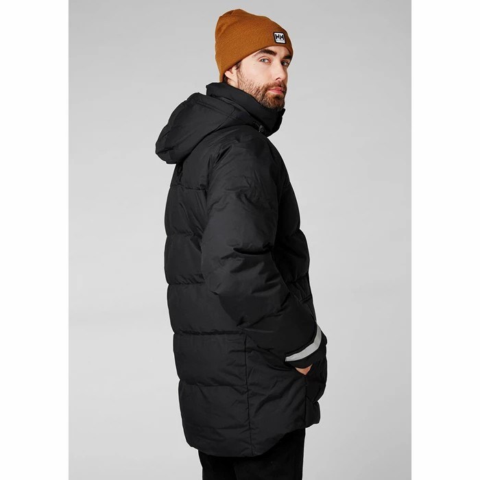 Men's Helly Hansen Tromsoe Parka Black | 589-YMUDQI