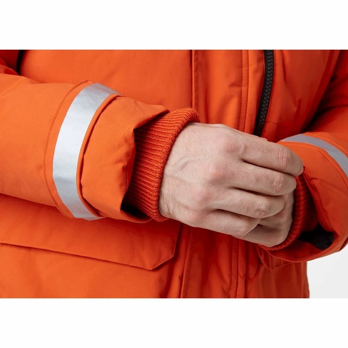 Men's Helly Hansen Tromsoe Parka Orange / Red | 039-LMFETZ