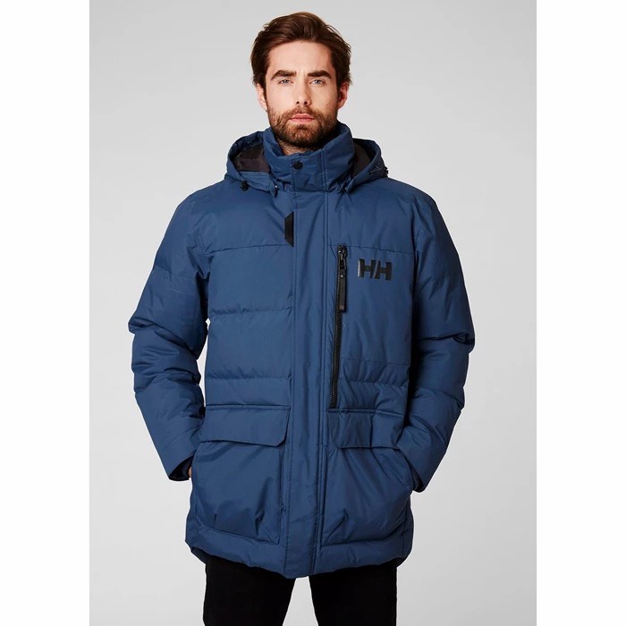 Men's Helly Hansen Tromsoe Winter Jackets Grey | 014-OINSMD