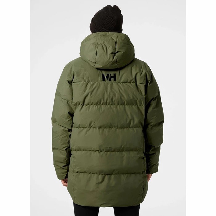 Men's Helly Hansen Tromsoe Winter Jackets Grey / Green | 246-QAGSLZ