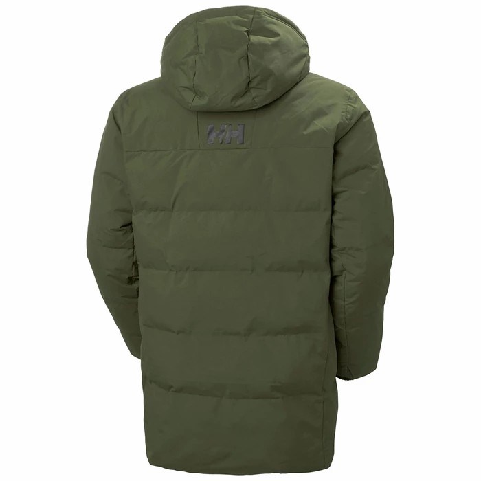 Men's Helly Hansen Tromsoe Winter Jackets Grey / Green | 246-QAGSLZ