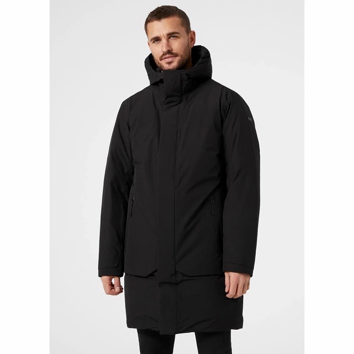 Men's Helly Hansen Urb Pro Parka Black | 608-PRLQST