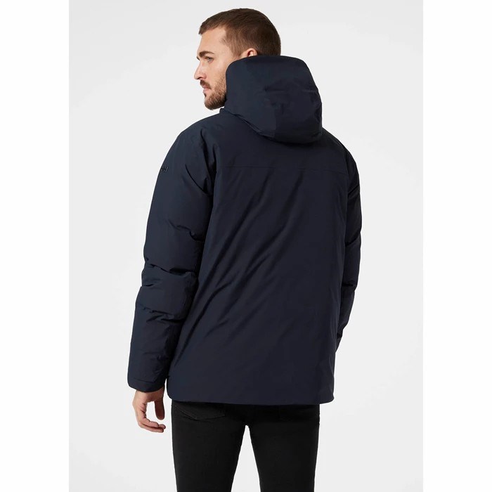 Men's Helly Hansen Urb Pro Puffer Jackets Navy | 598-OULABF