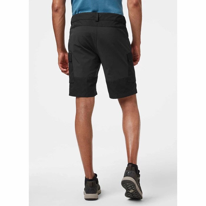 Men's Helly Hansen Vandre Cargo Shorts Black | 813-GZHIBS