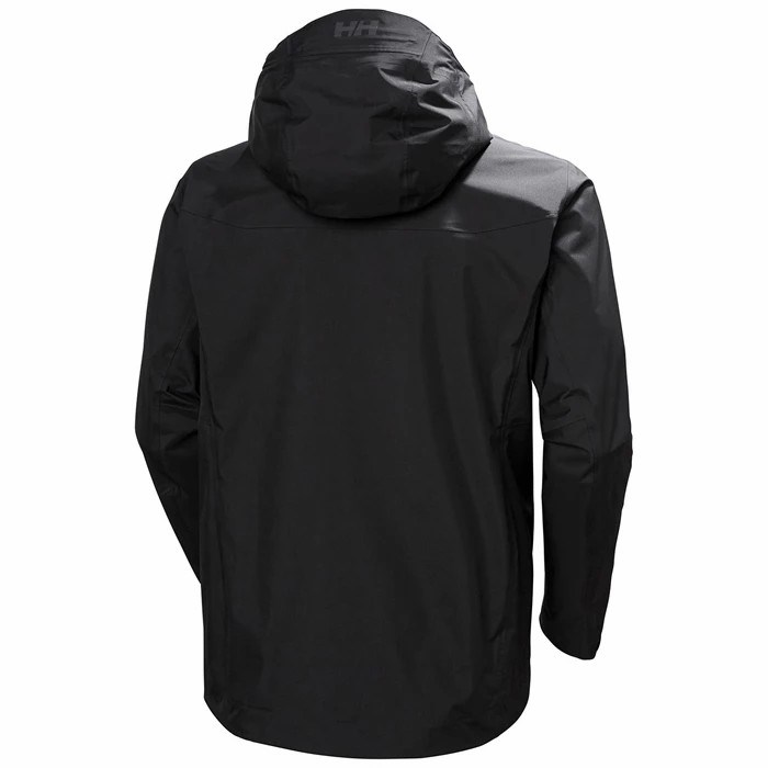 Men's Helly Hansen Verglas 3l 2.0 Outdoor Jackets Black | 561-TWCLKB