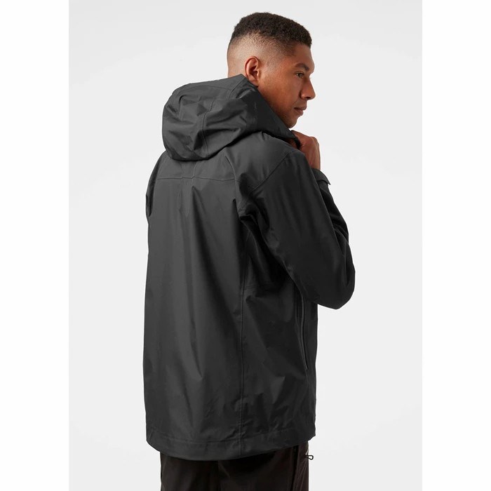 Men's Helly Hansen Verglas 3l 2.0 Shell Jackets Black | 201-DNULAR