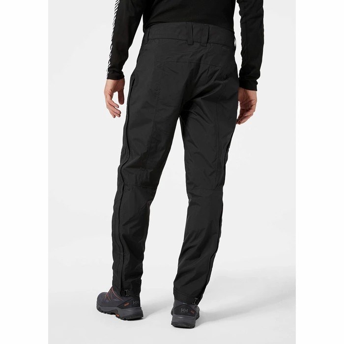 Men's Helly Hansen Verglas 3l Snow Pants Black | 972-LVZKDG