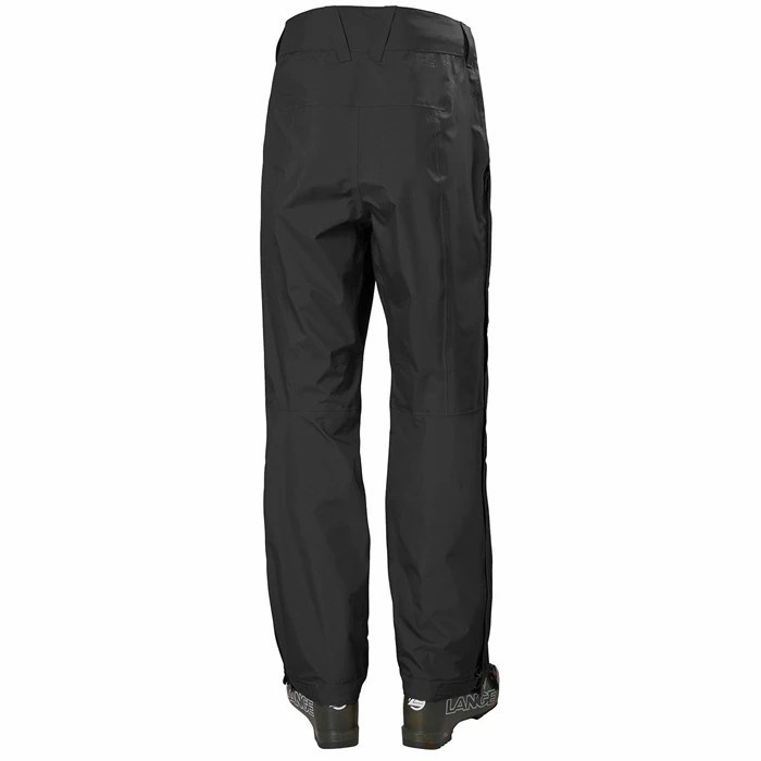 Men's Helly Hansen Verglas 3l Snow Pants Black | 972-LVZKDG