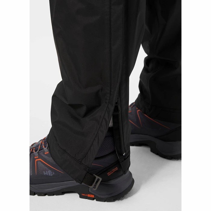 Men's Helly Hansen Verglas 3l Snow Pants Black | 972-LVZKDG