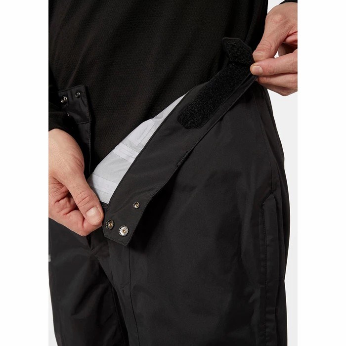 Men's Helly Hansen Verglas 3l Snow Pants Black | 972-LVZKDG