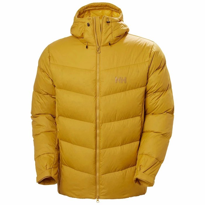 Men's Helly Hansen Verglas Icefall Outdoor Jackets Brown | 509-CTHMPW