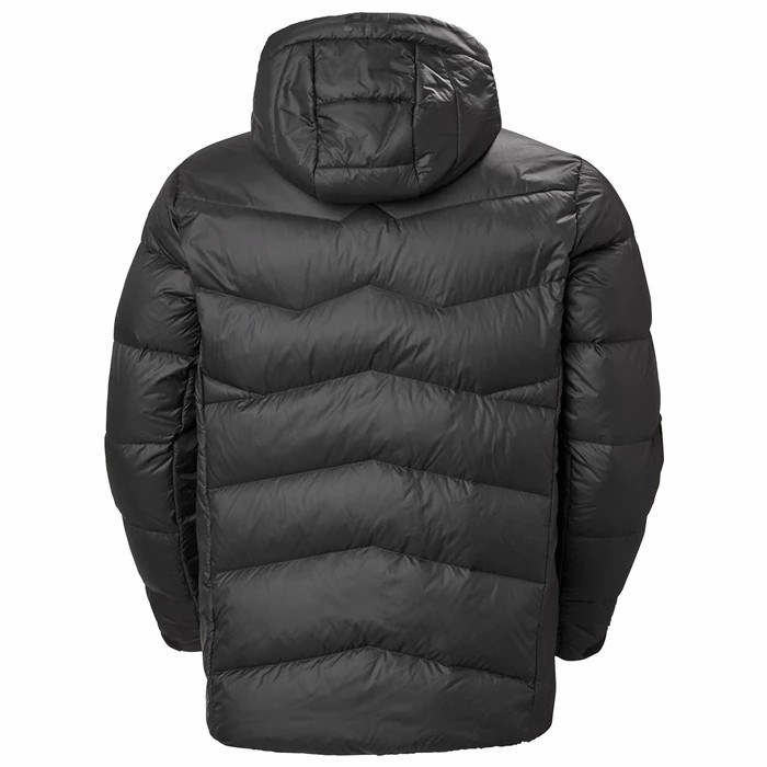 Men's Helly Hansen Verglas Icefall Puffer Jackets Black | 734-PMLTDR