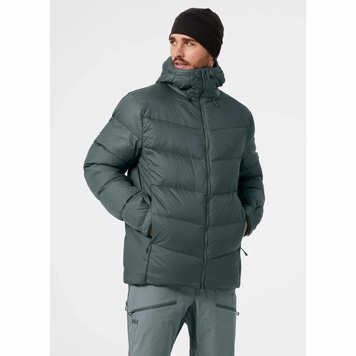 Men's Helly Hansen Verglas Icefall Winter Jackets Grey | 925-VCAUYX