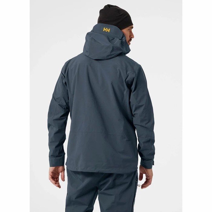 Men's Helly Hansen Verglas Infinity Outdoor Jackets Grey | 140-LZJAGK