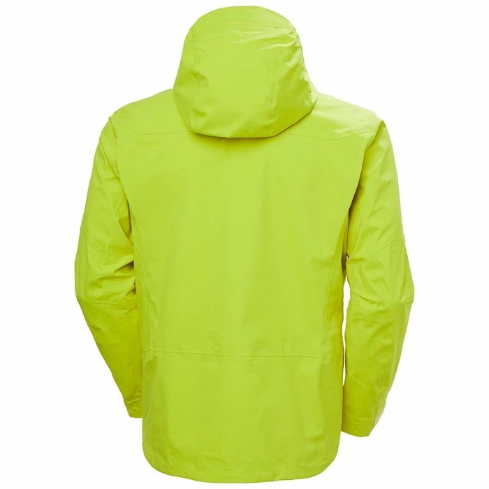 Men's Helly Hansen Verglas Infinity Outdoor Jackets Light Green | 506-EUSGWH