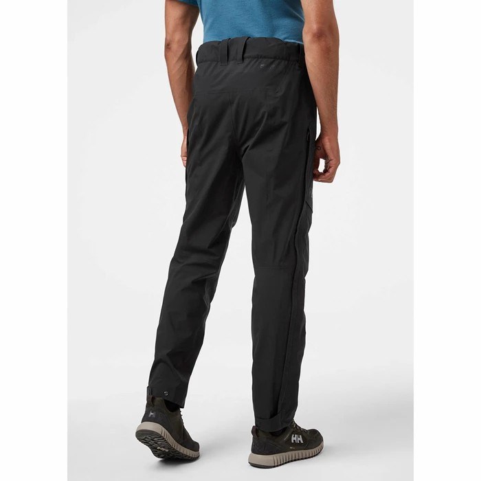 Men's Helly Hansen Verglas Infinity Shell Pants Black | 539-GWREZT