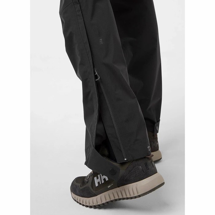 Men's Helly Hansen Verglas Infinity Shell Pants Black | 539-GWREZT