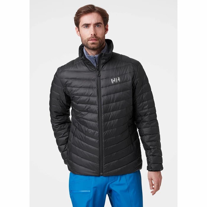 Men's Helly Hansen Verglas Insulated Jackets Black | 038-ONMCLU