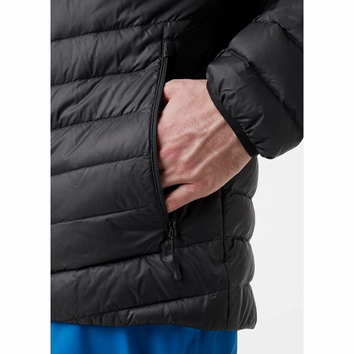 Men's Helly Hansen Verglas Midlayer Jackets Black | 791-YSNQDK