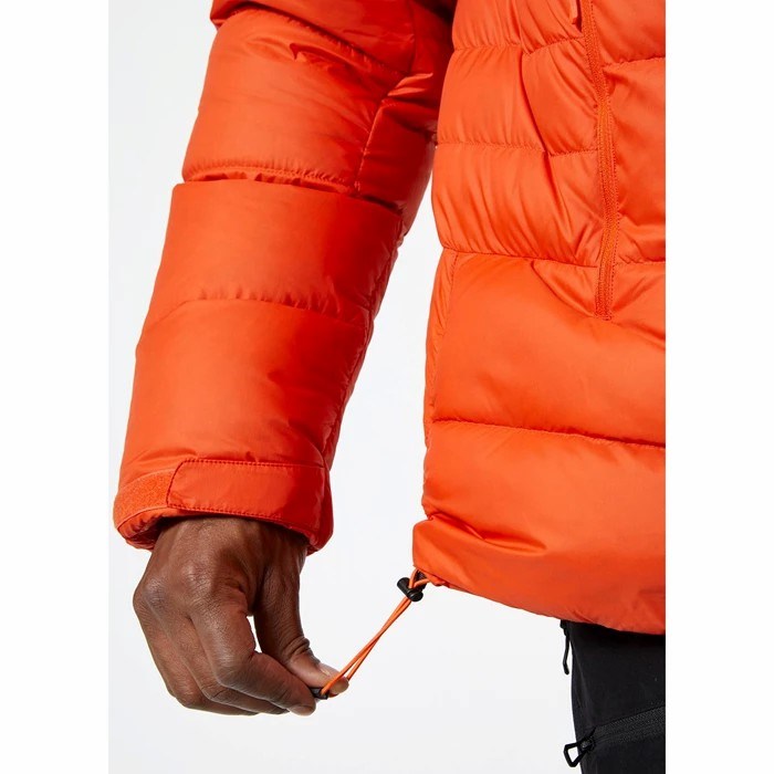 Men's Helly Hansen Verglas Polar Outdoor Jackets Orange / Red | 401-GXTHAE