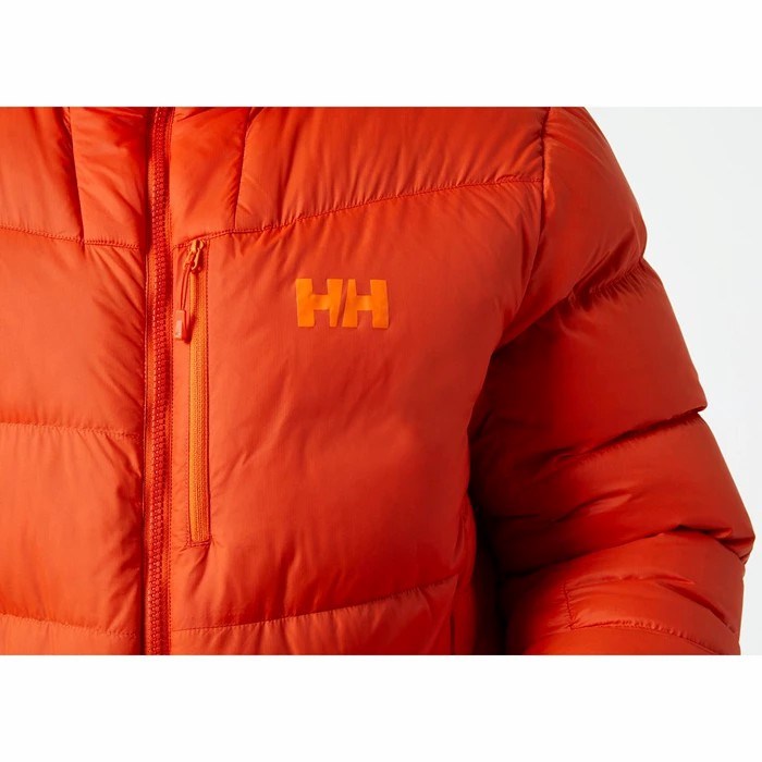 Men's Helly Hansen Verglas Polar Outdoor Jackets Orange / Red | 401-GXTHAE