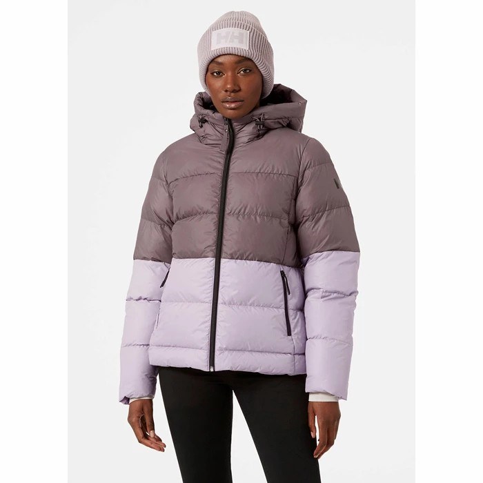 Women's Helly Hansen W Active Puffy Winter Jackets Grey | 219-EDVUHQ